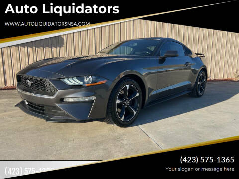 2018 Ford Mustang for sale at Auto Liquidators in Bluff City TN